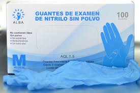 Guantes de nitrilo - 100 ud talla XS ..S,.. M ,. L Y XL