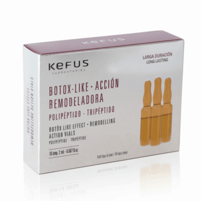 Ampollas Faciales Botox-Like Kefus 10 ampollas de 2 ml