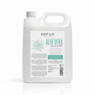 Gel Aloe Vera Natural Blanco Kefus 5000 ml