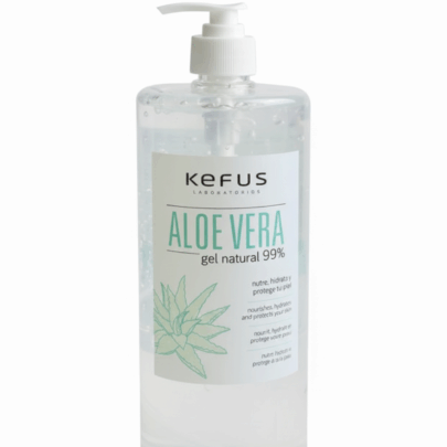 Gel de Aloe Vera Natural Blanco Kefus 1000 ml