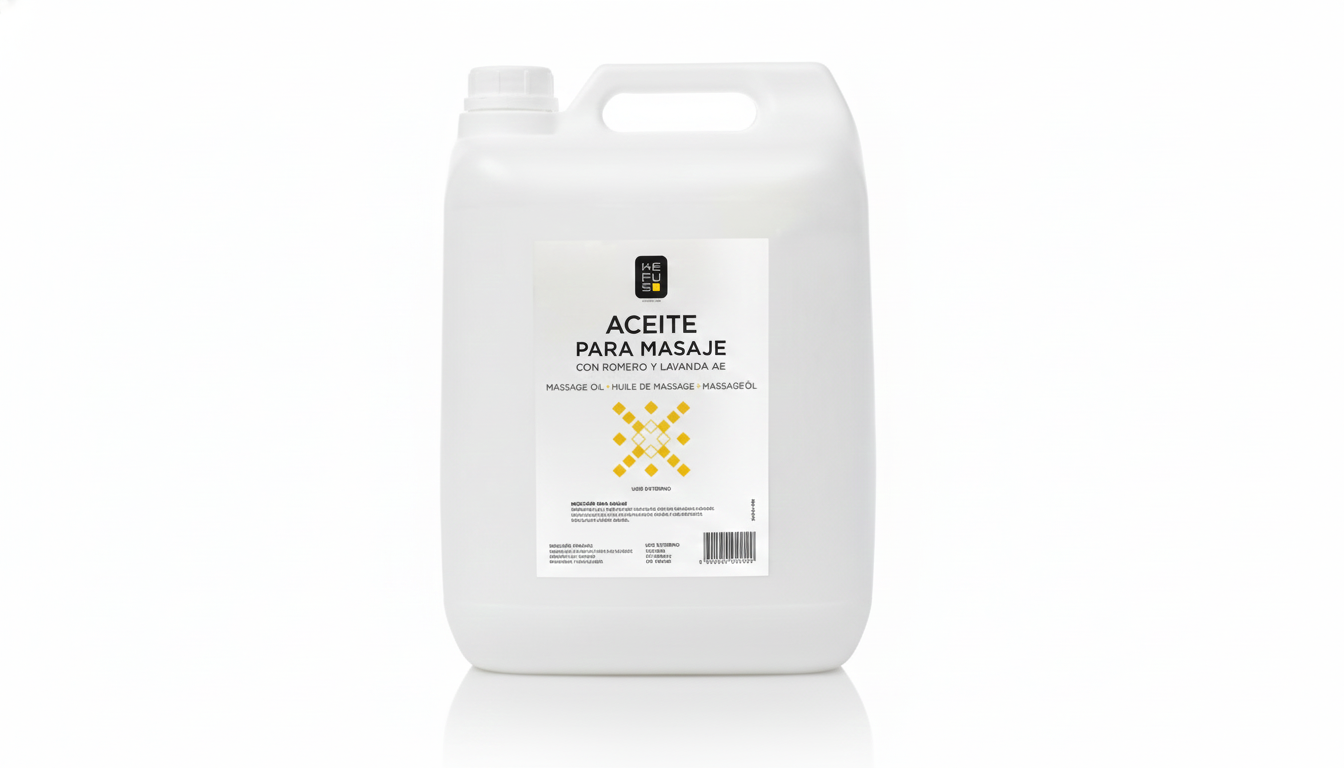 Aceite para Masaje Romero y Lavanda KEFUS 5000ml Aceite para Masaje Romero y Lavanda KEFUS 5000ml
