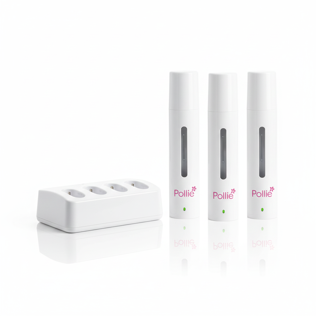 Calentador Roll-On Triple Más su Base Pollié