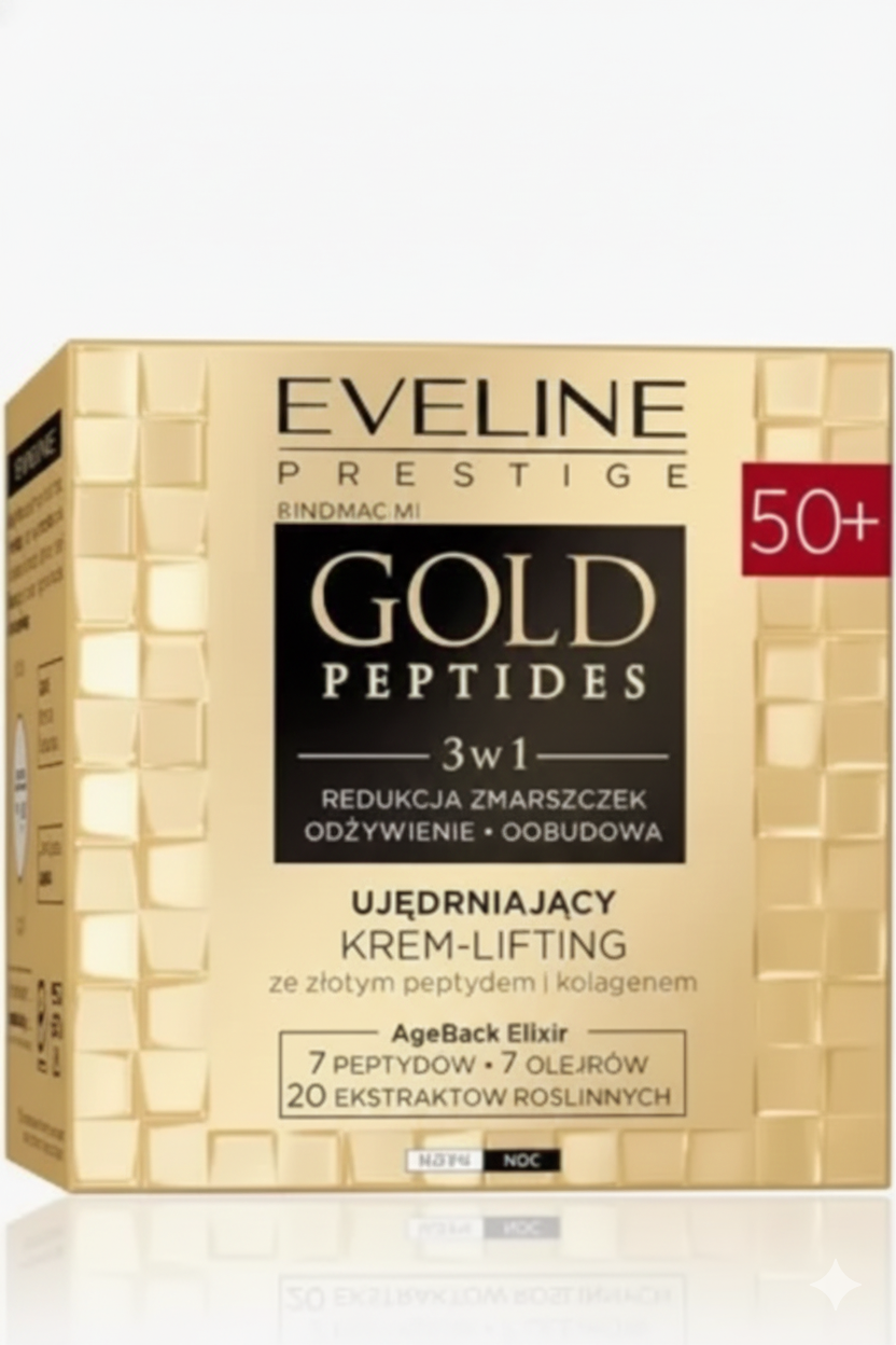 Crema Reafirmante Lifting 50+ gold peptides Eveline Cosmetics