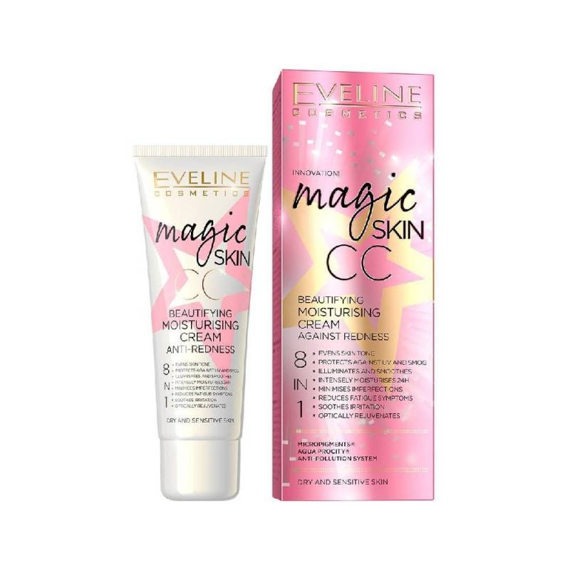Magic Skin CC Moisturising Cream Anti-Redness 8 en 1 de Eveline