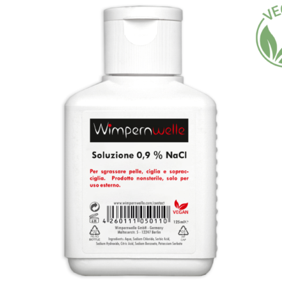 SOLUCION PARA ELIMINAR RESTOS DE GRASA DE LA PIEL permanente de pestaña125 ML Wimpernwelle