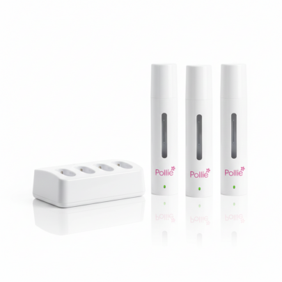 Calentador Roll-On Triple Más su Base Pollié