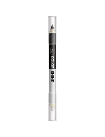 DELINEADOR-OJOS-COLOR-SHINE-nr-2-WIBO-1.png LAPIZ DE OJO 2 EN 1 WIBO COLOR NEGRO GRIS CLARO - Imagen 1