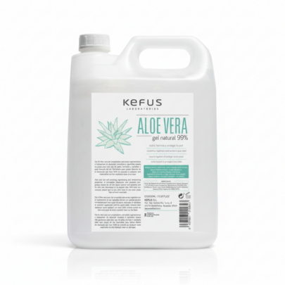 Gel Aloe Vera Natural Blanco Kefus 5000 ml