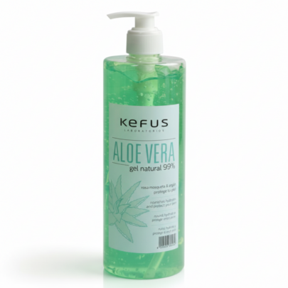 Gel de Aloe Vera Natural Verde Kefus 500 ml