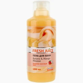 Espuma de Baño con Aroma a Plátano y Mousse de Mango 1000 ml