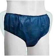 slip de hombre desechable en color azul ozcuro 25 unidades