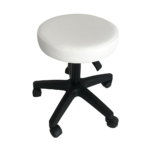 Taburete Órbita XXL Blanco 2 PVC