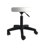 Taburete Órbita XXL Blanco 2 PVC - Imagen 2