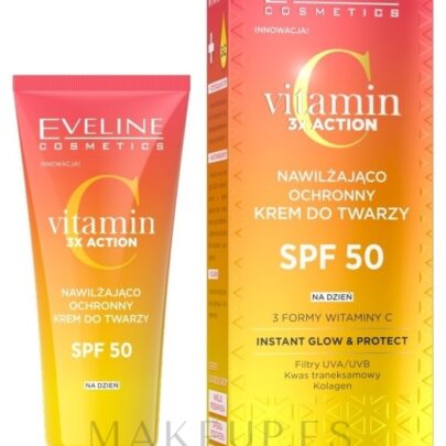 crema facial Eveline Vitamina C 3x Action Protecion SPF 50
